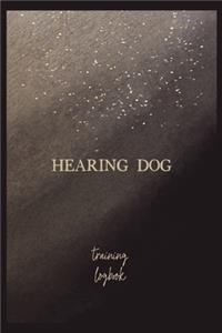 Hearing Dog Training Logbook