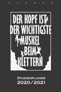 Der Kopf ist der wichtigste Muskel beim Klettern Studienplaner 2020/21