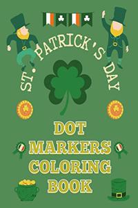 St. Patrick's Day Dot Markers Coloring Book