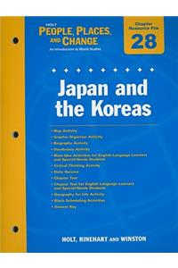 Holt People, Places, and Change Chapter 28 Resource File: Japan and the Koreas: An Introduction to World Studies