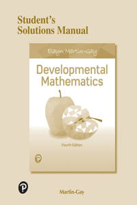 Student Solutions Manual for Developmental Mathematics