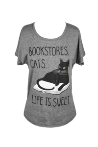 Bookstore Cats Women's Relaxed Fit T-Shirt X-Small
