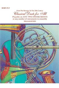 Classical Duets for All - Horn