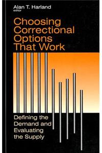 Choosing Correctional Options That Work