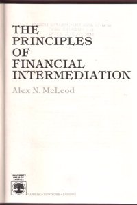 Principles of Financial Intermediation
