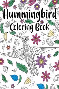 Hummingbird Coloring Book: Zentangle Hummingbird Designs with Mandala Style