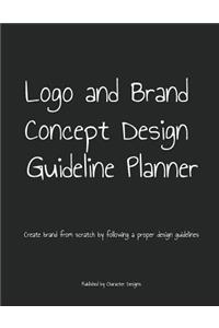 Logo and Brand Concept Design Guideline Planner