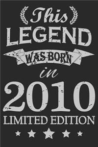 This Legend Was Born In 2010