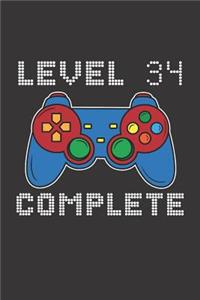 Level 34 Complete