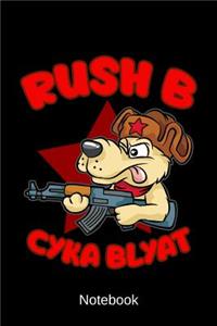 Notebook - Rush B Cyka Blyat