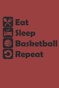 Eat Sleep Basketball Repeat