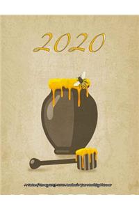 2020- A Taste of Honey 2019-2020 Academic Year Monthly Planner