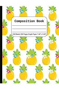 Composition Book Graph Paper