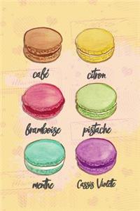 Café, Citron, Framboise, Pistache, Menthe, Cassis Violette