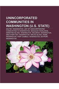 Unincorporated Communities in Washington (U.S. State)