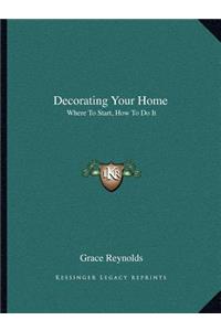 Decorating Your Home