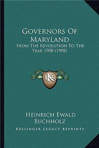 Governors Of Maryland