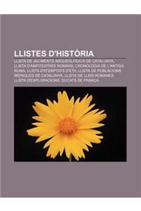 Llistes D'Historia