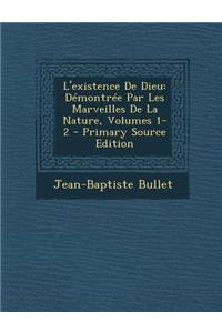 L'Existence de Dieu