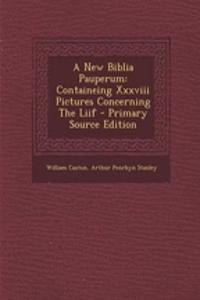 A New Biblia Pauperum
