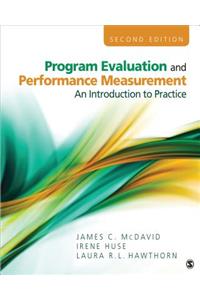 Program Evaluation and Performance Measurement: An Introduction to Practice