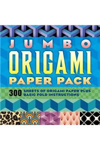 Jumbo origami paper pack