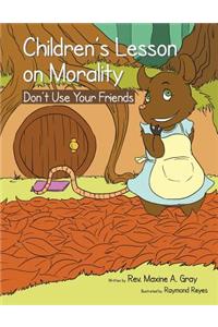 Children's Lessons on Morality