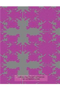Cornell Notes Art Notebook 160 Numbered Pages