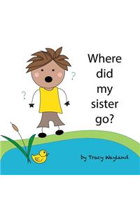 Where did my sister go?