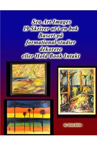 Sea Art Images 19 Skriver ut i en bok Basert på formational studier dekorere eller Hold Book Intakt