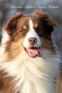 Australian Shepherd August Notebook Australian Shepherd Record, Log, Diary, Special Memories, to Do List, Academic Notepad, Scrapbook & More