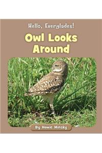 Owl Looks Around