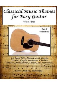 Classical Music Themes for Easy Guitar