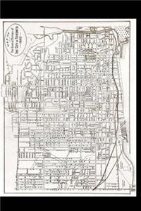 Old Map of Toronto Canada from 1892 Journal: 150 Page Lined Notebook/Diary: 150 Page Lined Notebook/Diary