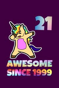 Dabbing Unicorn Awesome Since 2002 18th Birthday