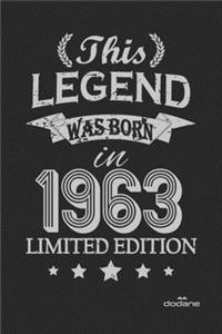 This Legend was born in 1963 LIMITED EDITION