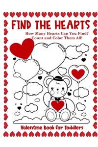 Valentine Book for Toddlers Find the Hearts