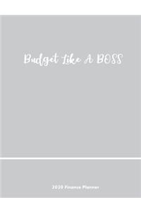 Budget Like A Boss 2020 Finance Planner