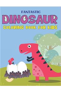 Fantastic Dinosaur Coloring Book for Kids