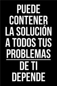 Puede contener la solución a todos tus problemas De ti depende