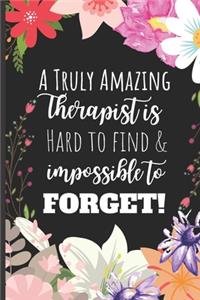 A Truly Amazing Therapist