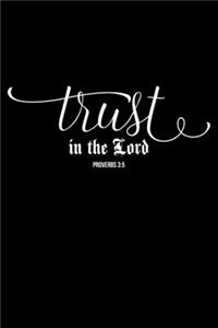 Trust In the Lord