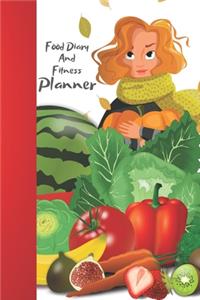 Food Diary And Fitness Planner