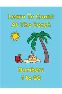 Learn To Count At The Beach Numbers 1 to 20