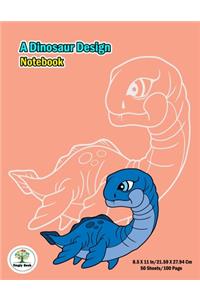 A dinosaur Design Notebook
