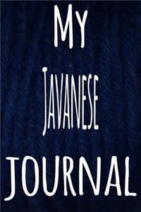 My Javanese Journal