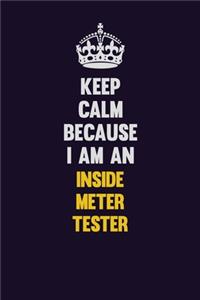 Keep calm Because I Am An Inside Meter Tester