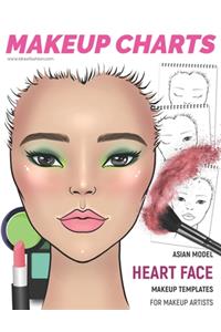 Makeup Charts - Face Charts for Makeup Artists