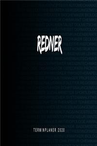Redner - Terminplaner 2020
