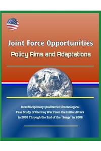 Joint Force Opportunities